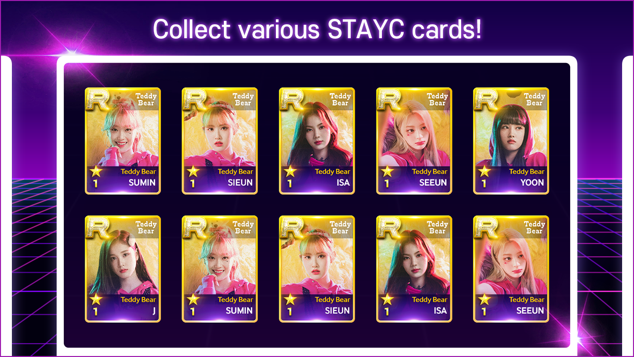 SUPERSTAR STAYC Game Screenshot