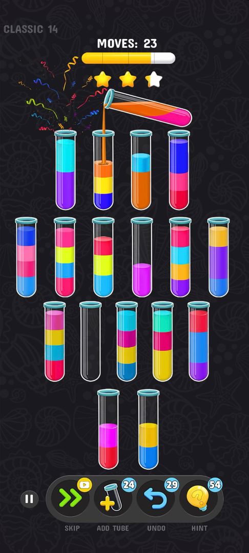 Screenshot of Color Water Sort Puzzle Games