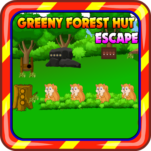 Screenshot 1 of ហ្គេមរត់គេចឆ្នាំ 2019 - Green Forest Hut 