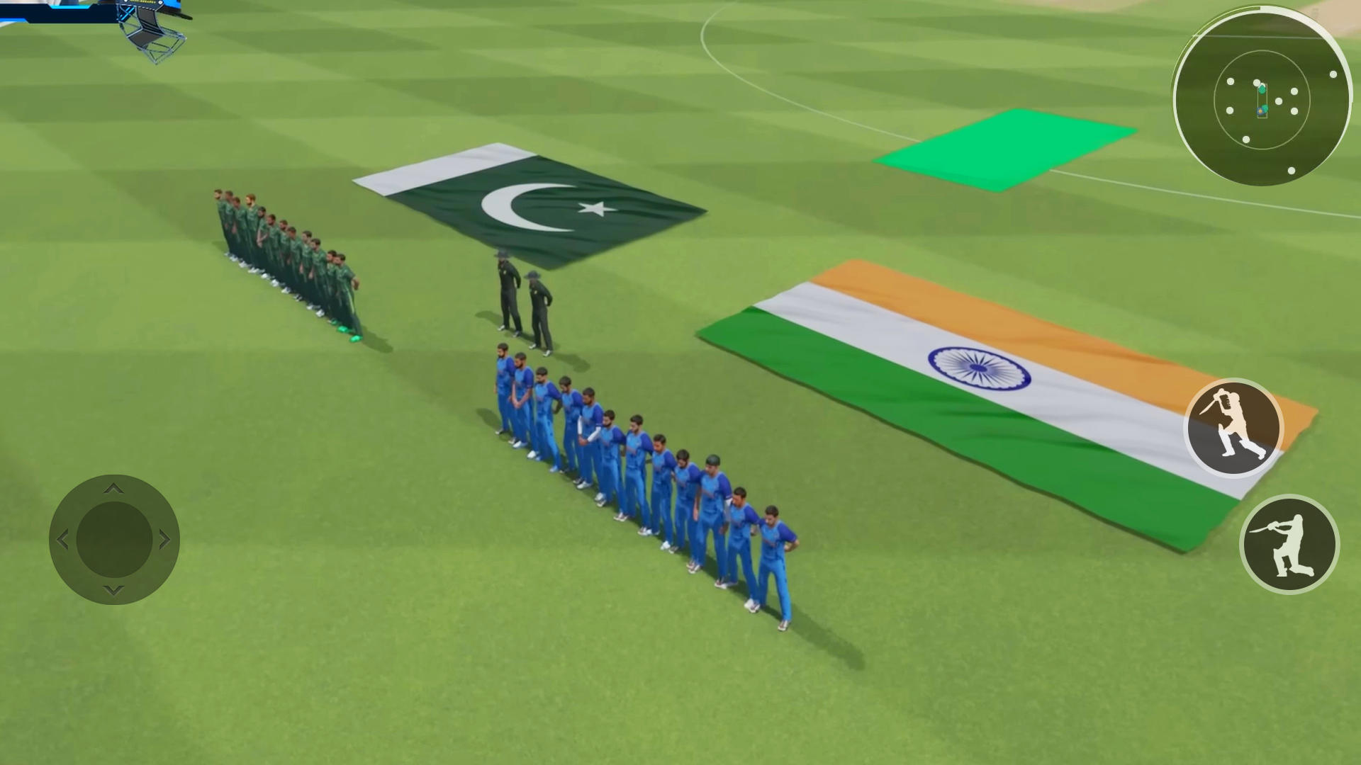 Cricket Cup Game : Ind vs Pak ภาพหน้าจอเกม