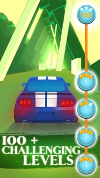 DodgeFall Racing Game Screenshot