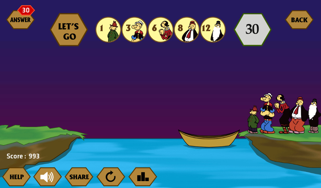 Screenshot of River Crossing IQ - IQ Test
