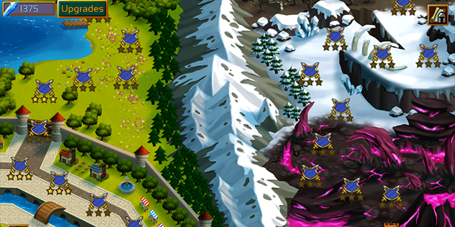 Warrior Defense Game Screenshot