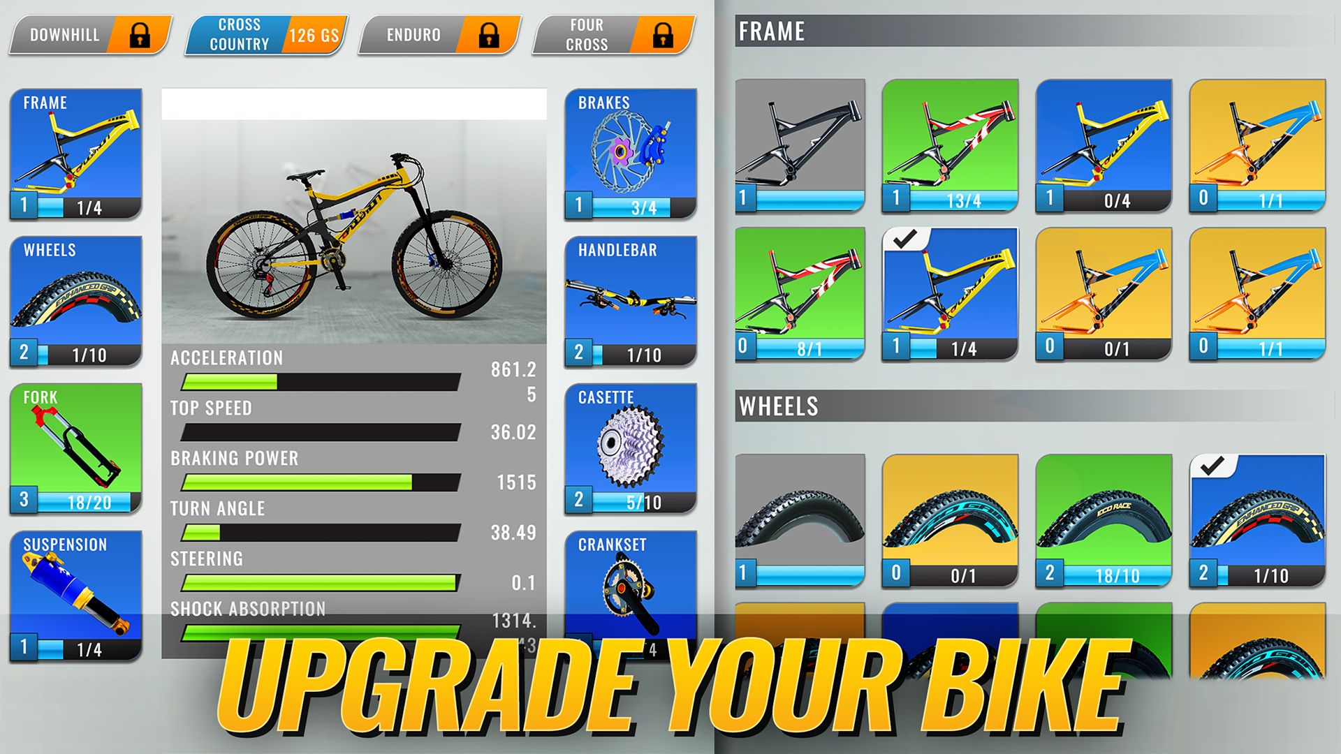 Screenshot of Bike Clash