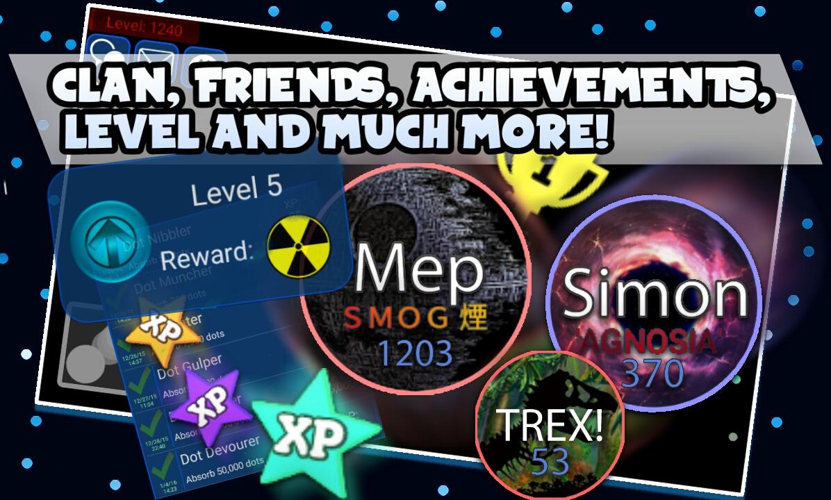 Nebulous.io ภาพหน้าจอเกม
