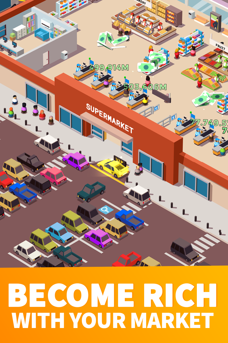 Screenshot of Idle Supermarket Tycoon－Shop