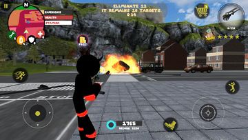 Stick Rope Hero Game Screenshot