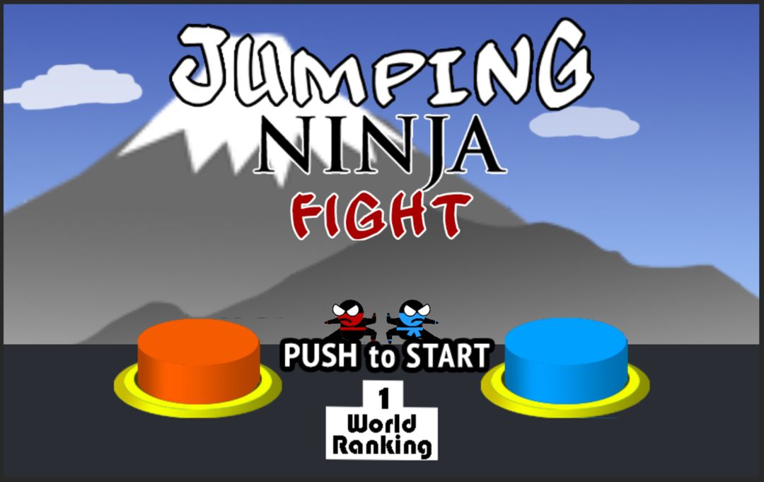 Jumping Ninja Fight : Two Player Game ภาพหน้าจอเกม