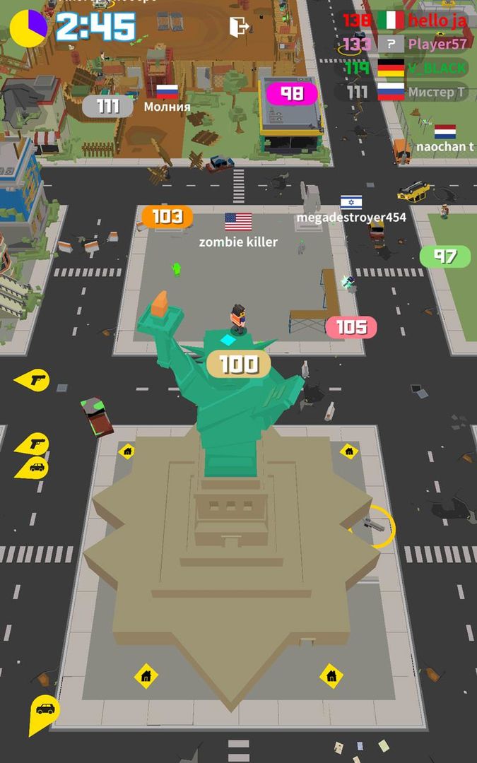 좀비.io : 3박 4일 생존하기 게임 스크린 샷