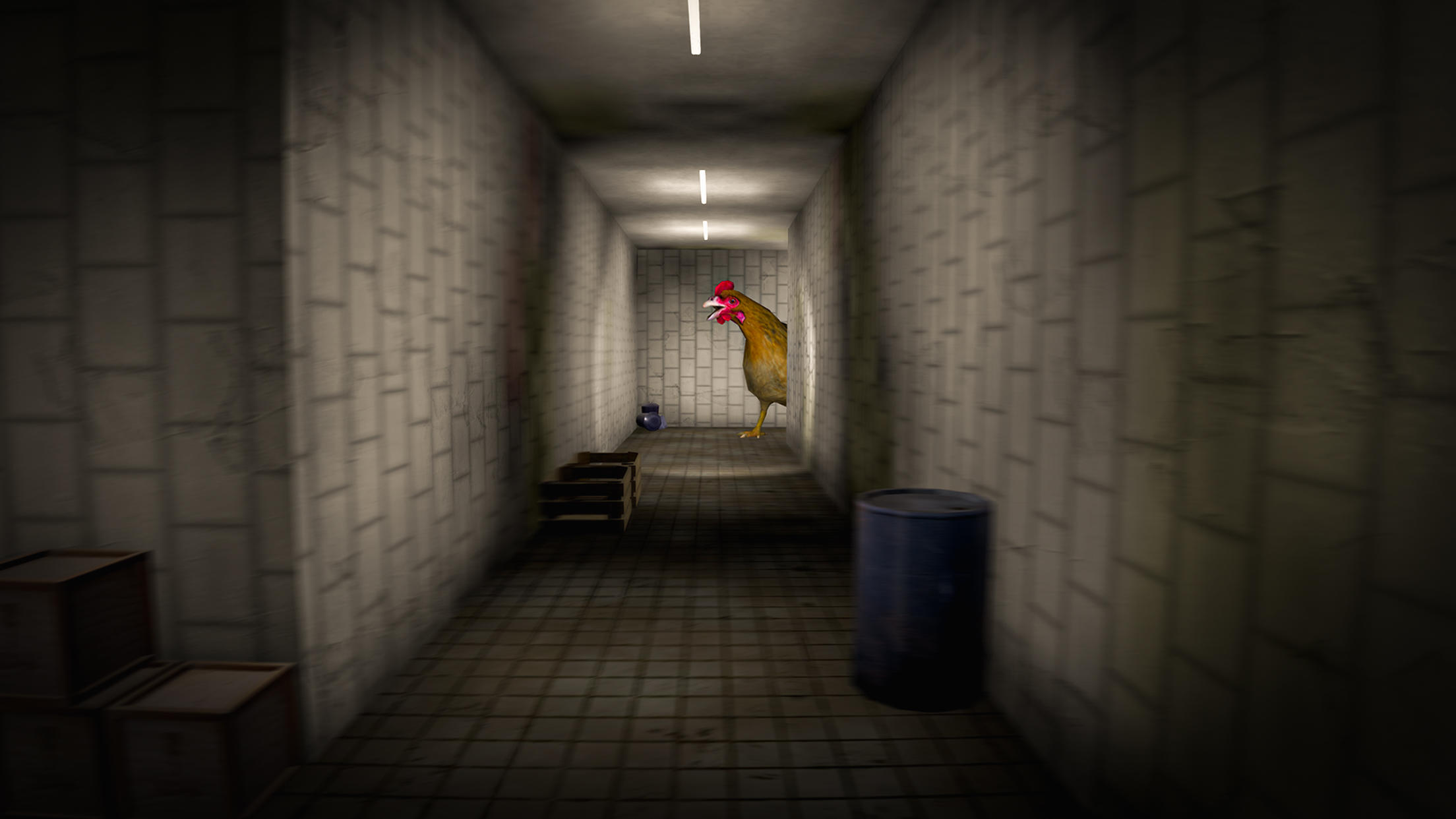 Скриншот игры Evil Chicken Foot Escape Games