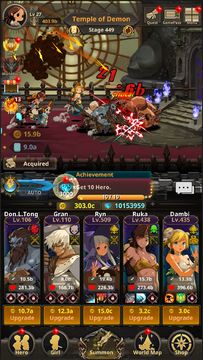Spirit Girl Idle Game Screenshot