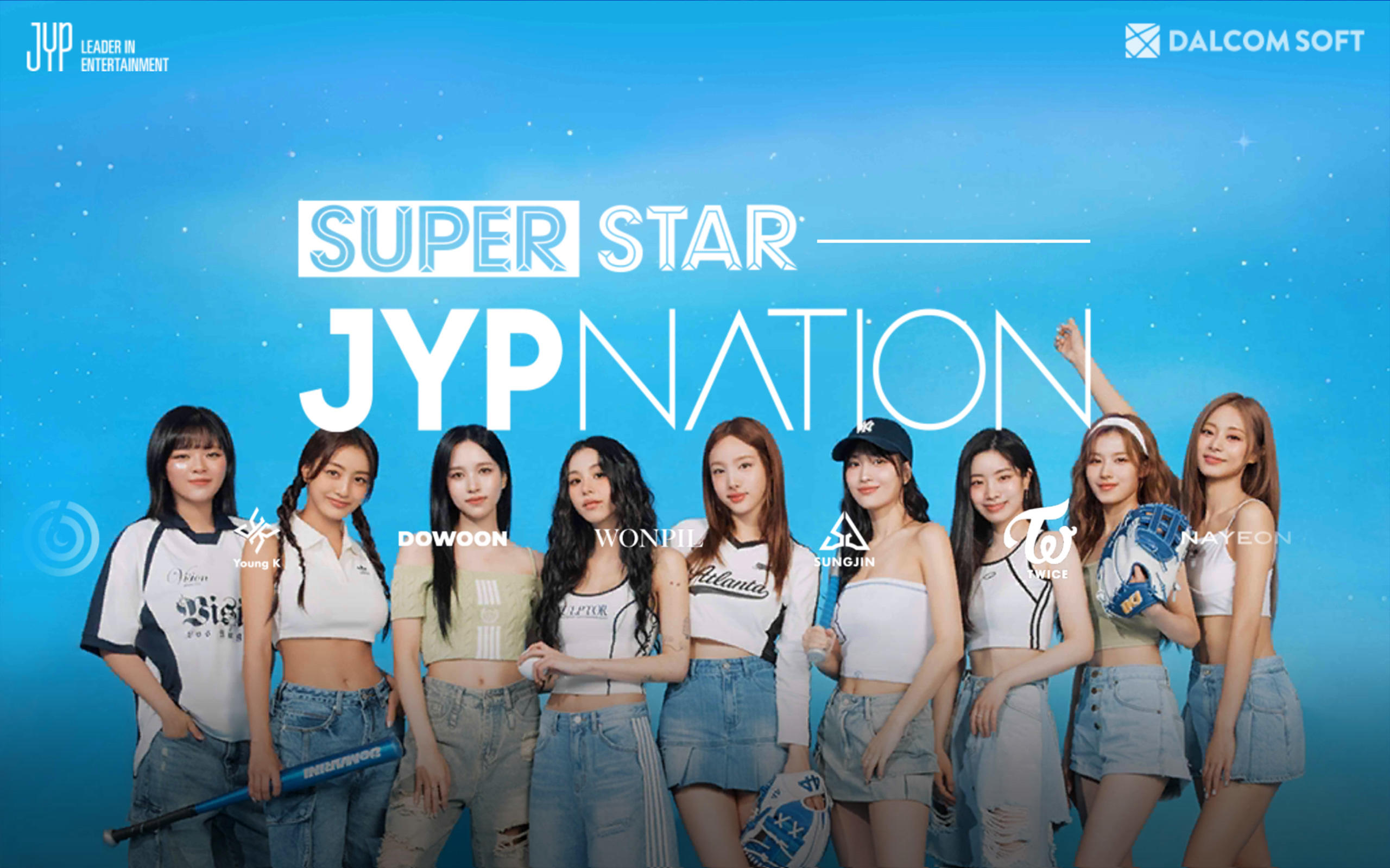 SUPERSTAR JYPNATION Game Screenshot