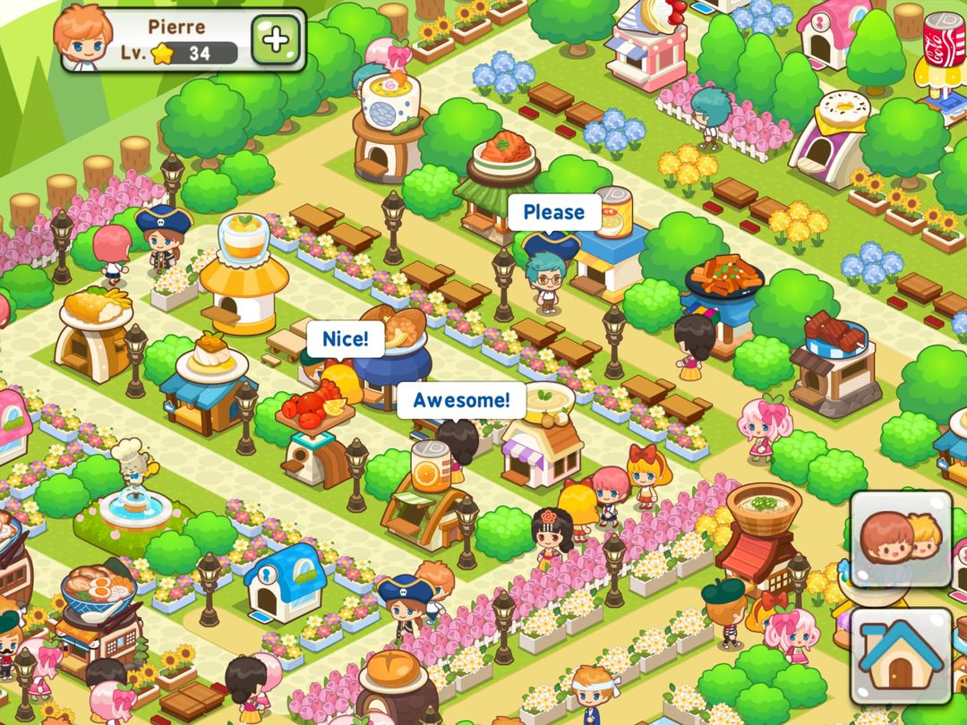 Restaurant Paradise: Sim Build screenshot game