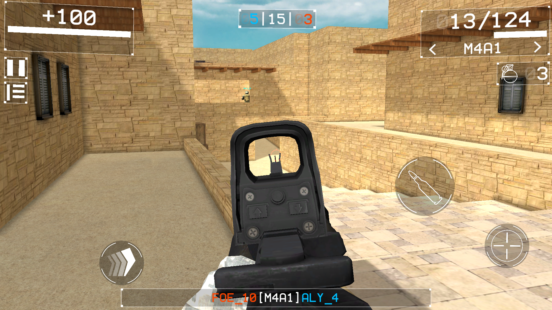 Screenshot 1 of Ataque de esquadrão 3: FPS 2.1