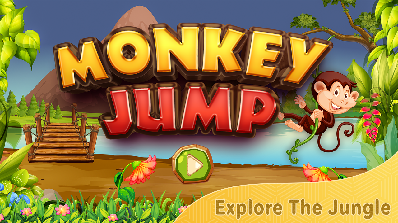 Monkey Jump: Gravity World Game Screenshot