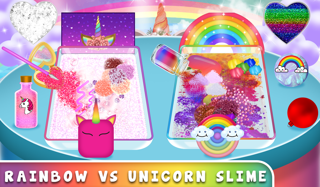 Makeup Slime Simulator Games Game Screenshot
