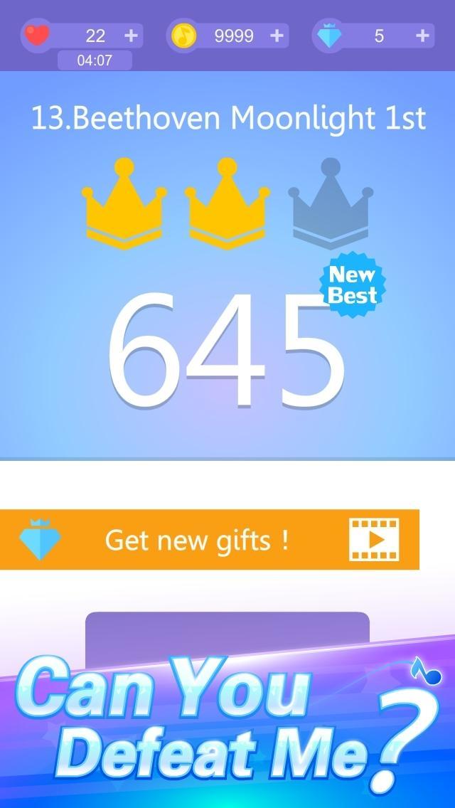 White Tiles 2 : Piano World Game Screenshot