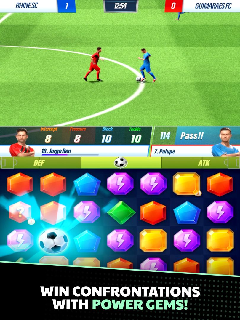 Football Puzzle Champions - match and score!遊戲截圖