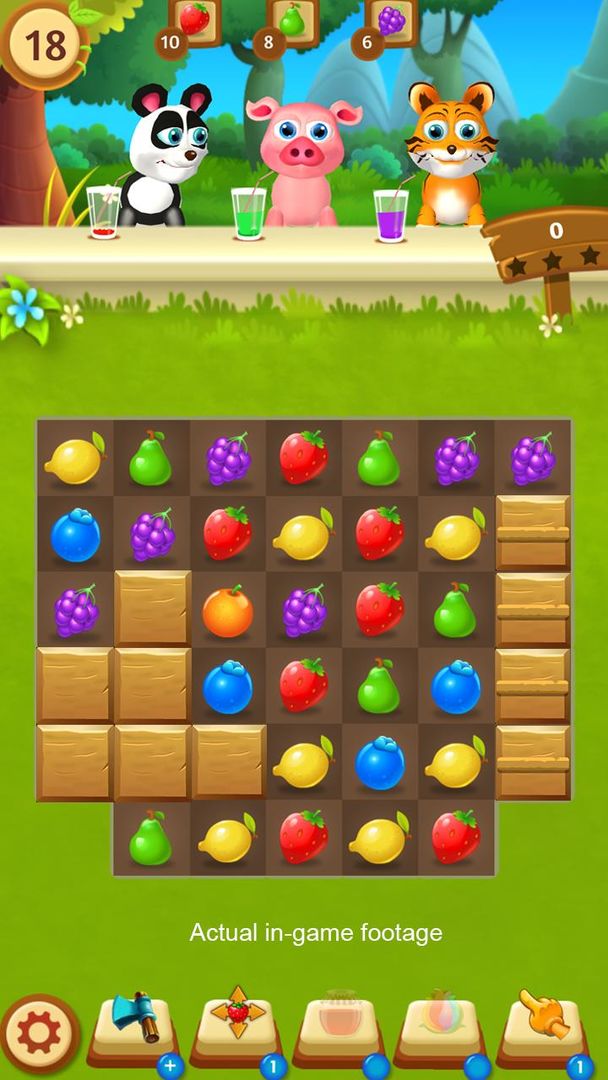 Fruit Juice - Match 3 Game screenshot game