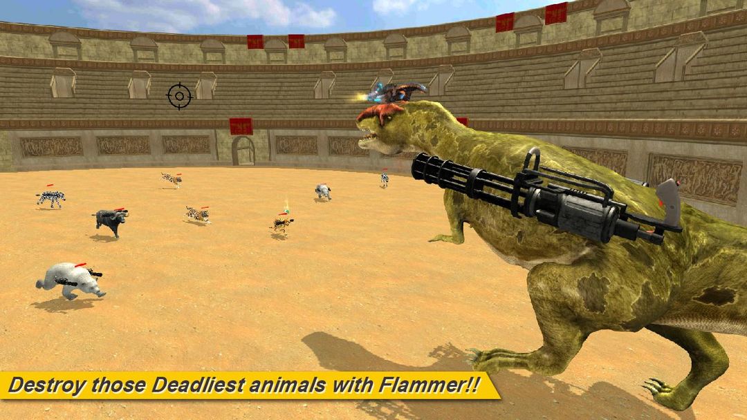 Dinosaur Shooting Games ภาพหน้าจอเกม