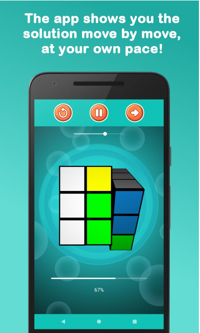 RubikSolver screenshot game
