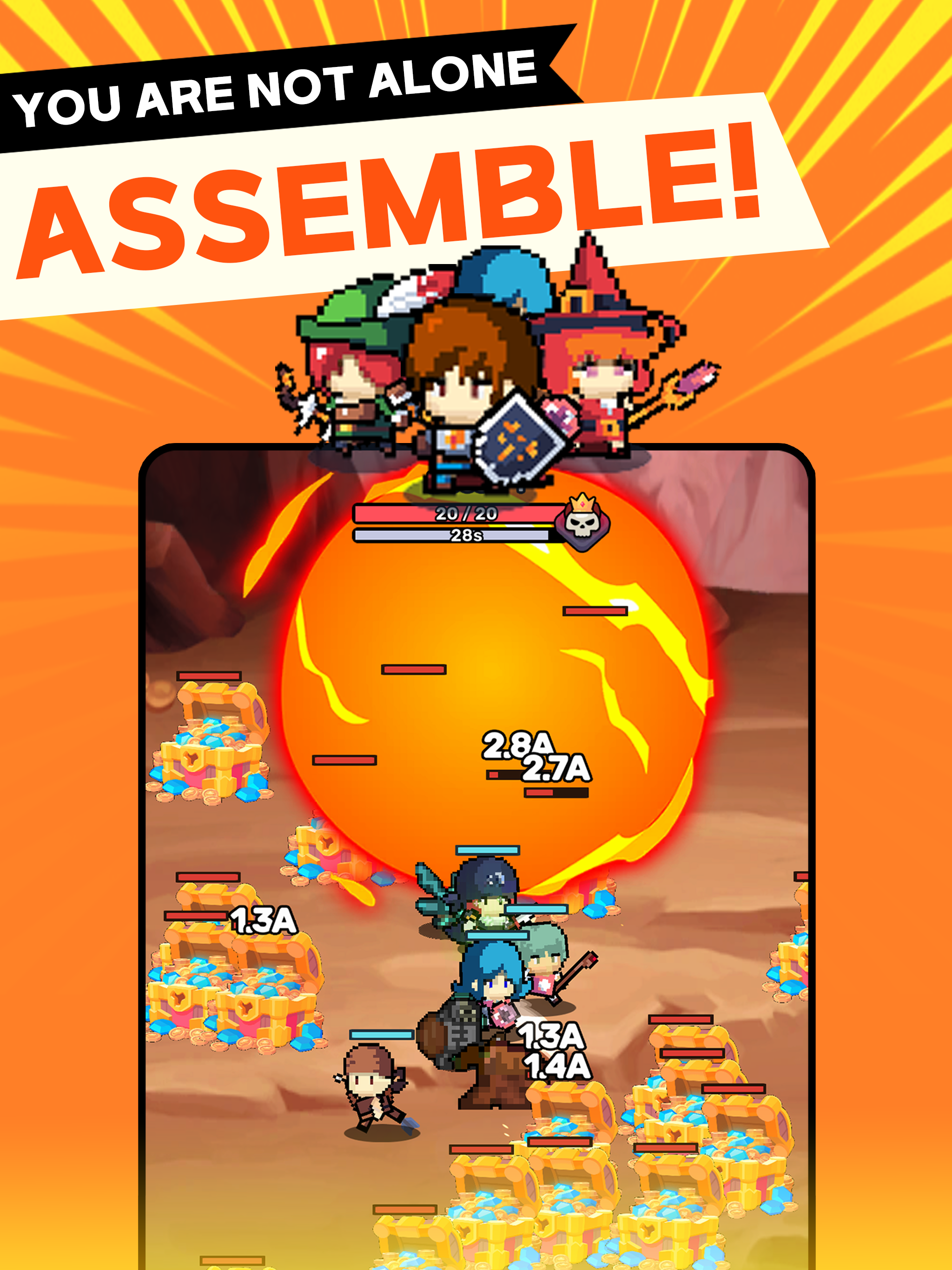 Screenshot 10 of Tiny Quest : Idle RPG Game 