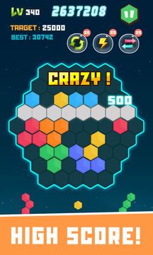 Hex Puzzle Classic Game Screenshot