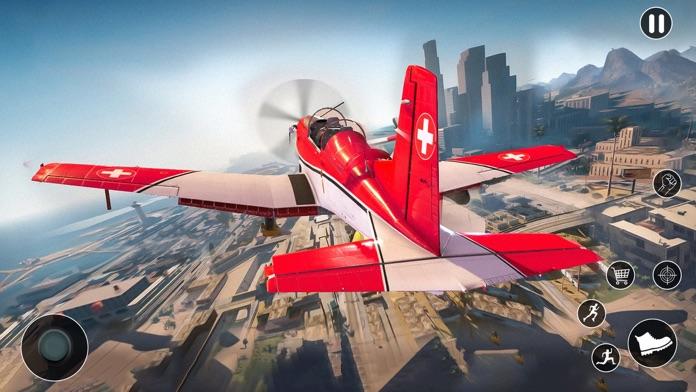 Gangster Shooting Car Games 3D Game Screenshot