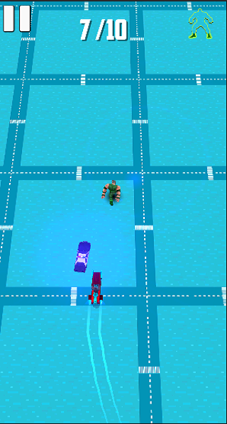 Smash Monster : Police Chase Game Screenshot