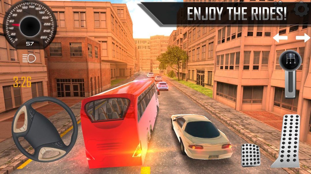 Bus Simulator: Realistic Game ภาพหน้าจอเกม