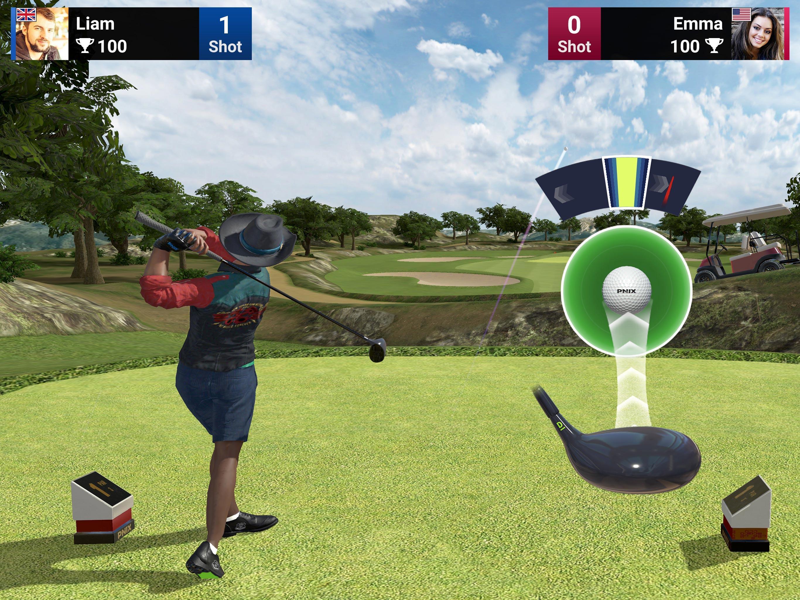 Screenshot of Golf King - World Tour