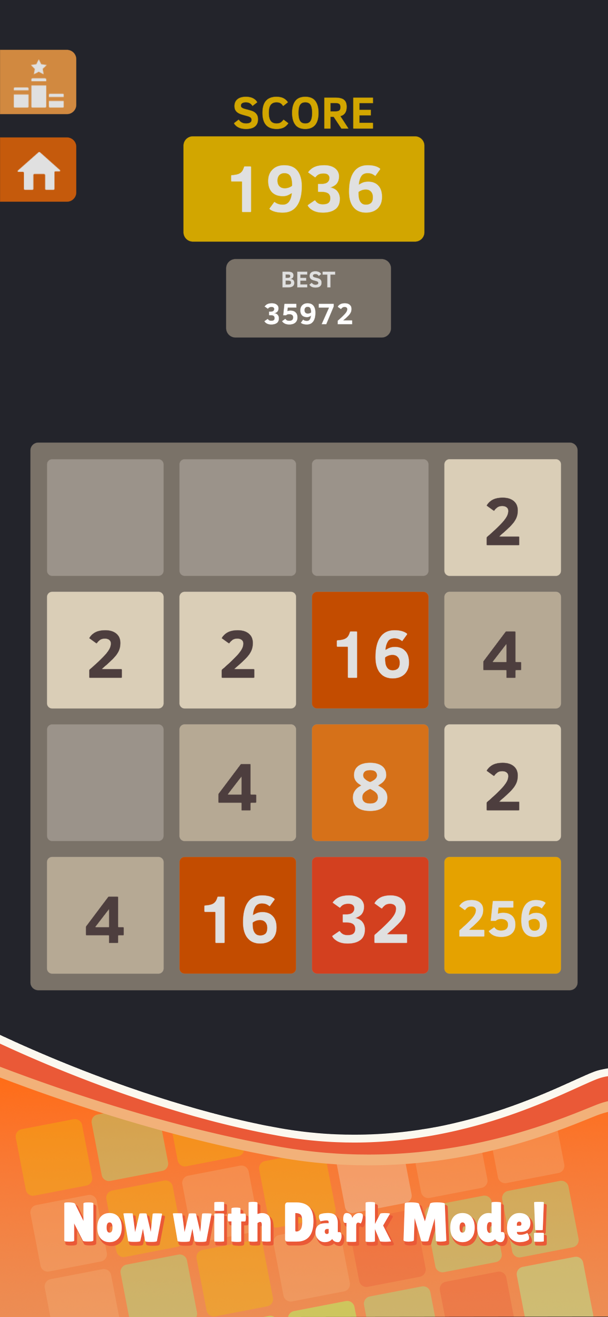 2048 Game Screenshot