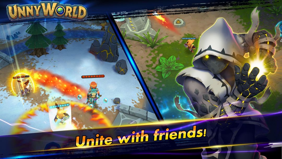 UnnyWorld - Battle Royale 게임 스크린 샷