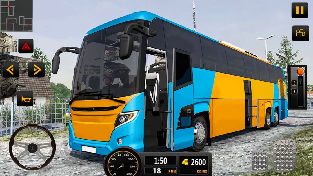 Mengemudi kota bus India: game mengemudi bus baru screenshot game