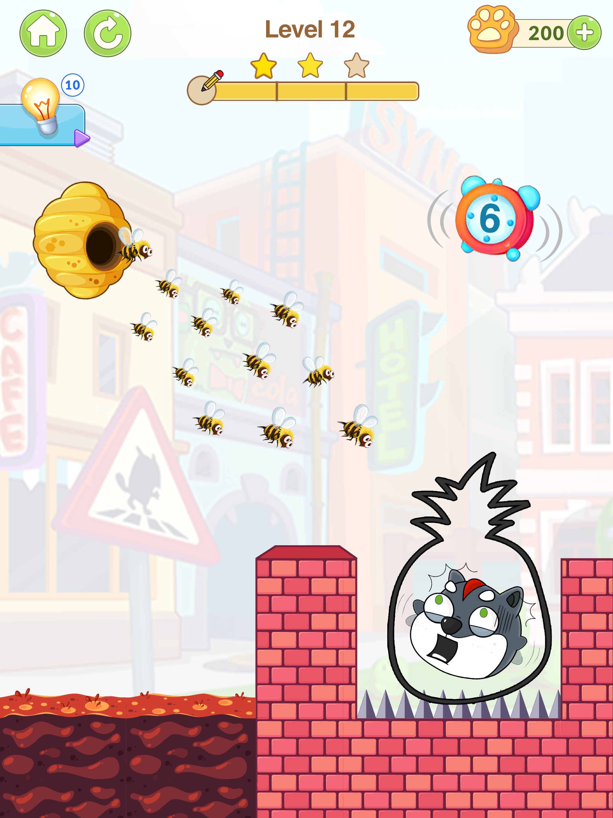 Help the Dog: Brain Puzzles Game Screenshot
