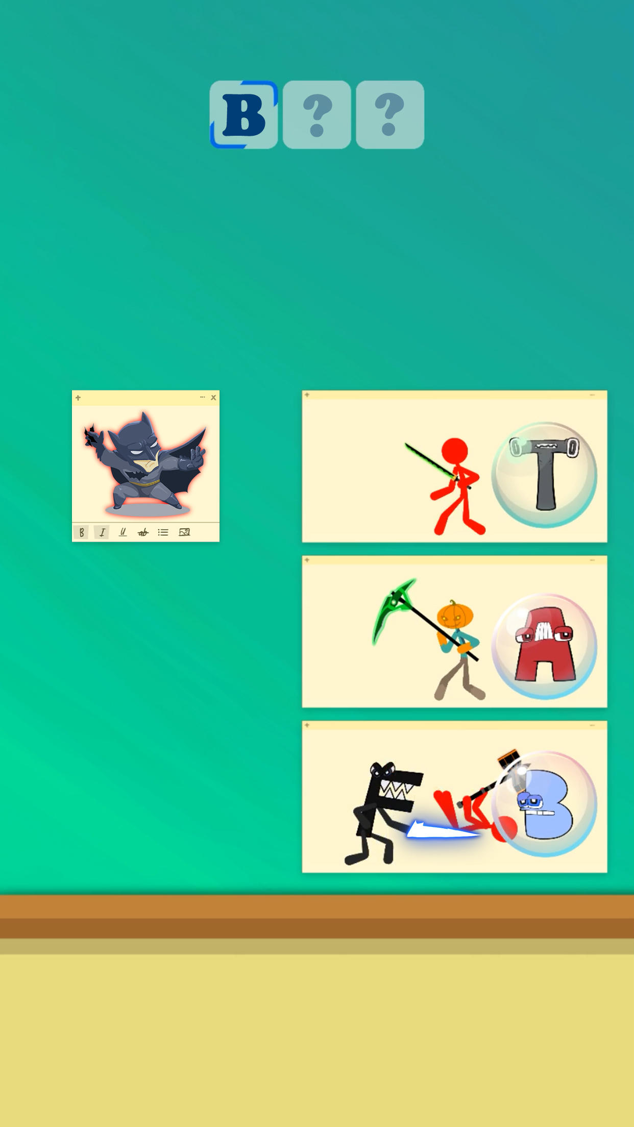 Tower Battle: Alphabet Connect Game Screenshot