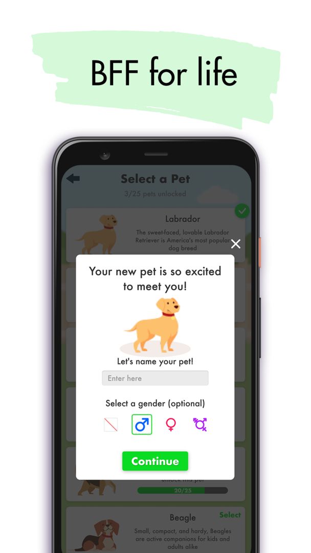Screenshot of Watch Pet: Widget & Watch Pets