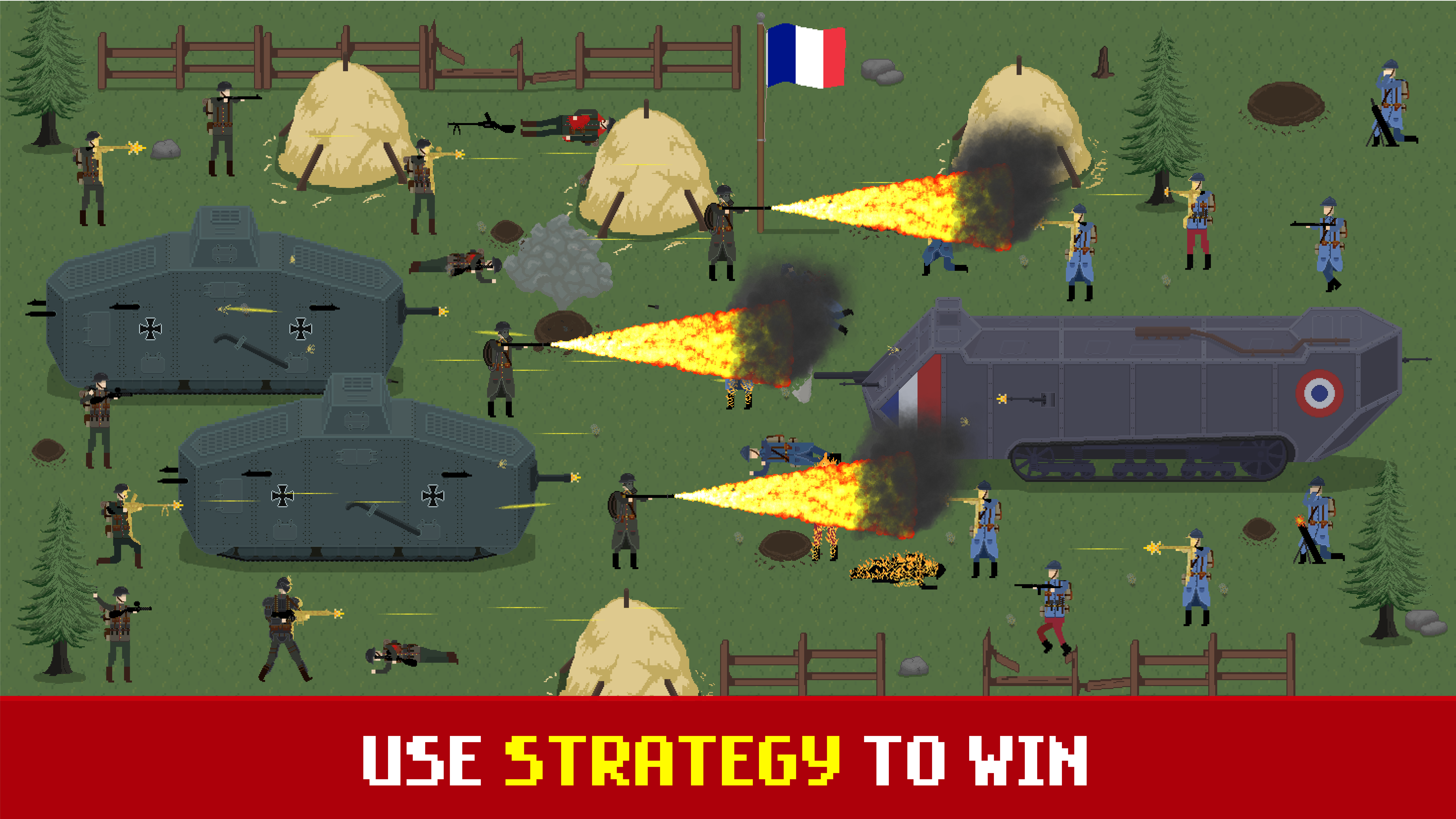 Screenshot of Trench Warfare WW1: RTS Battle