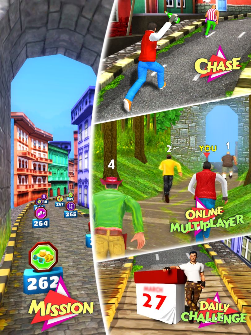 Street Chaser 게임 스크린 샷