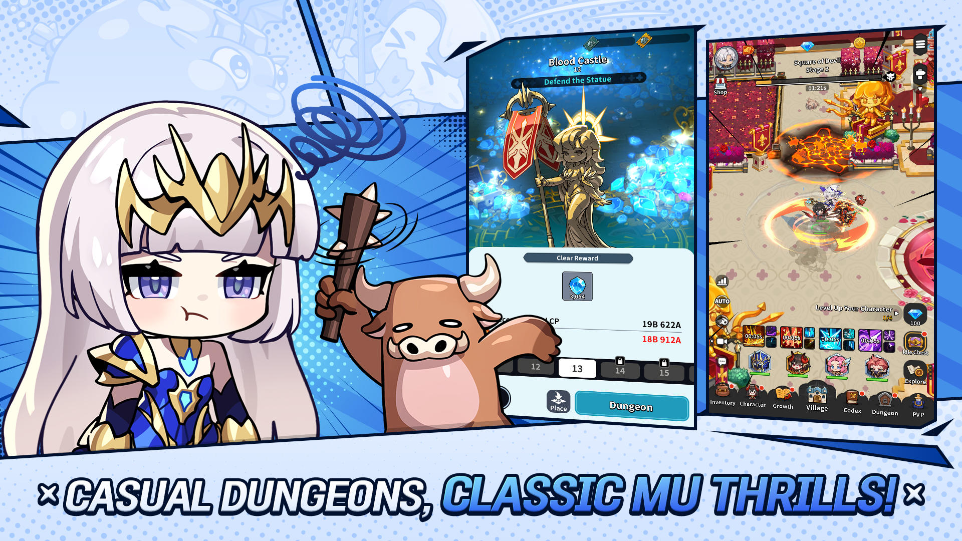 MU: Pocket Knights Game Screenshot