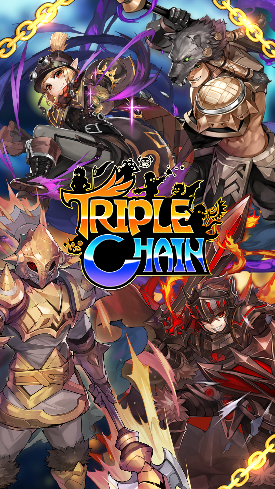 Triple Chain: Strategy & Puzzle RPG (unreleased)のキャプチャ