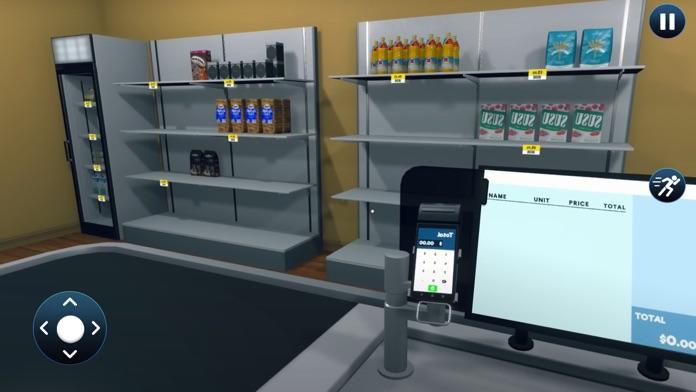 Screenshot of Supermarket Shopping Sim Game