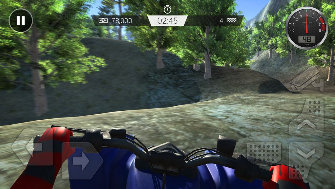 ATV Extreme Offroad Quad ภาพหน้าจอเกม