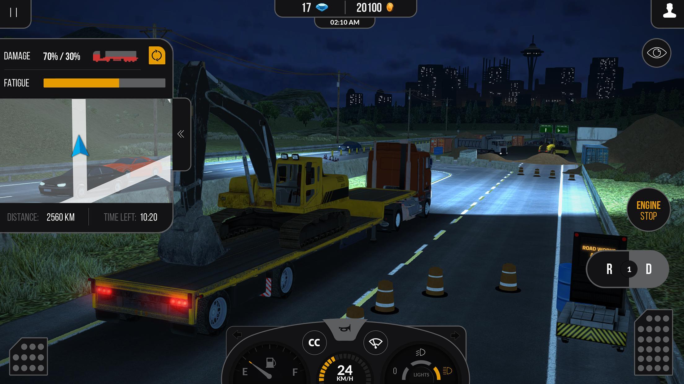 Truck Simulator PRO 2 Game Screenshot