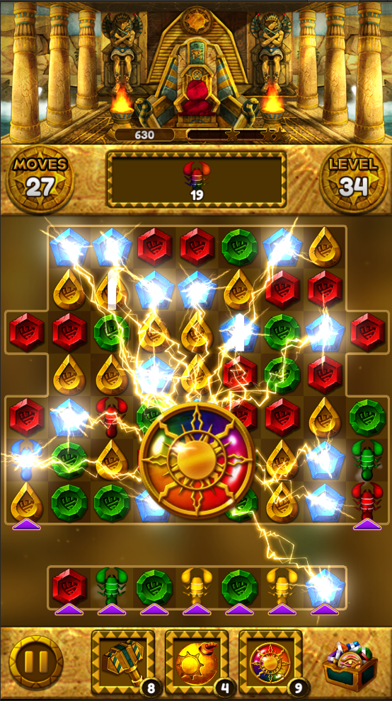 Screenshot 1 of Jewel Queen: Puzzle & Magic 1.8.9