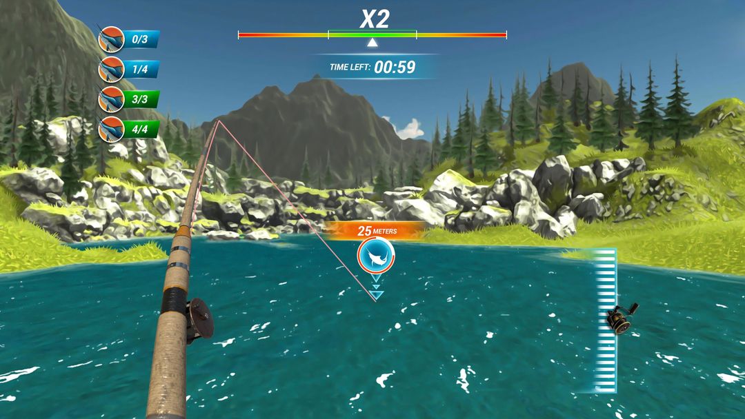 Fishing Deep Sea Simulator 3D ภาพหน้าจอเกม