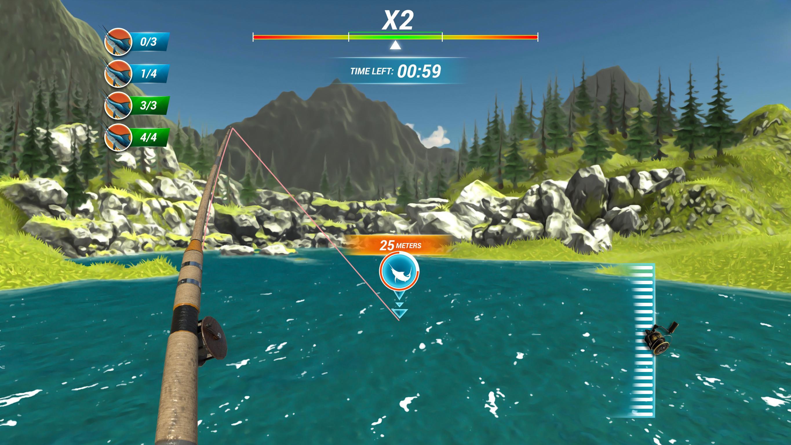 Fishing Deep Sea Simulator 3D Game Screenshot