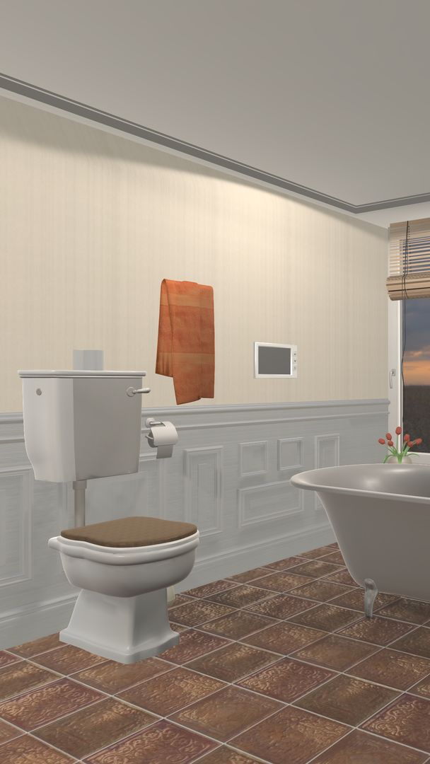 Screenshot of 脱出ゲーム Rustic Bathroom ~バスルームから脱出~