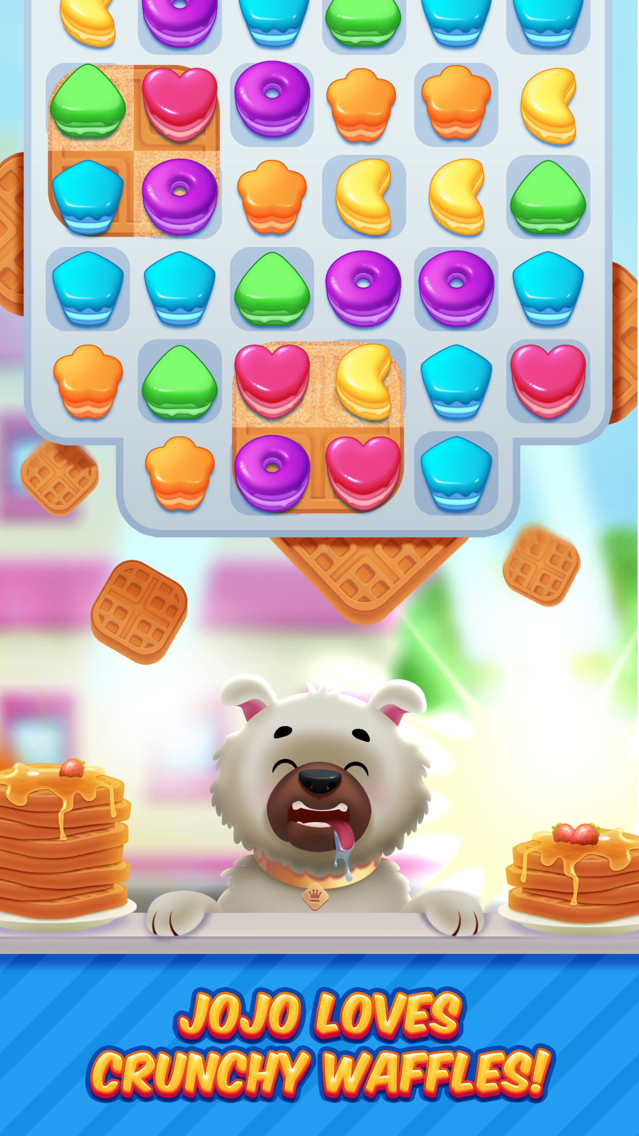 Cuplikan Layar Game Gummy Land - Match 3 Games