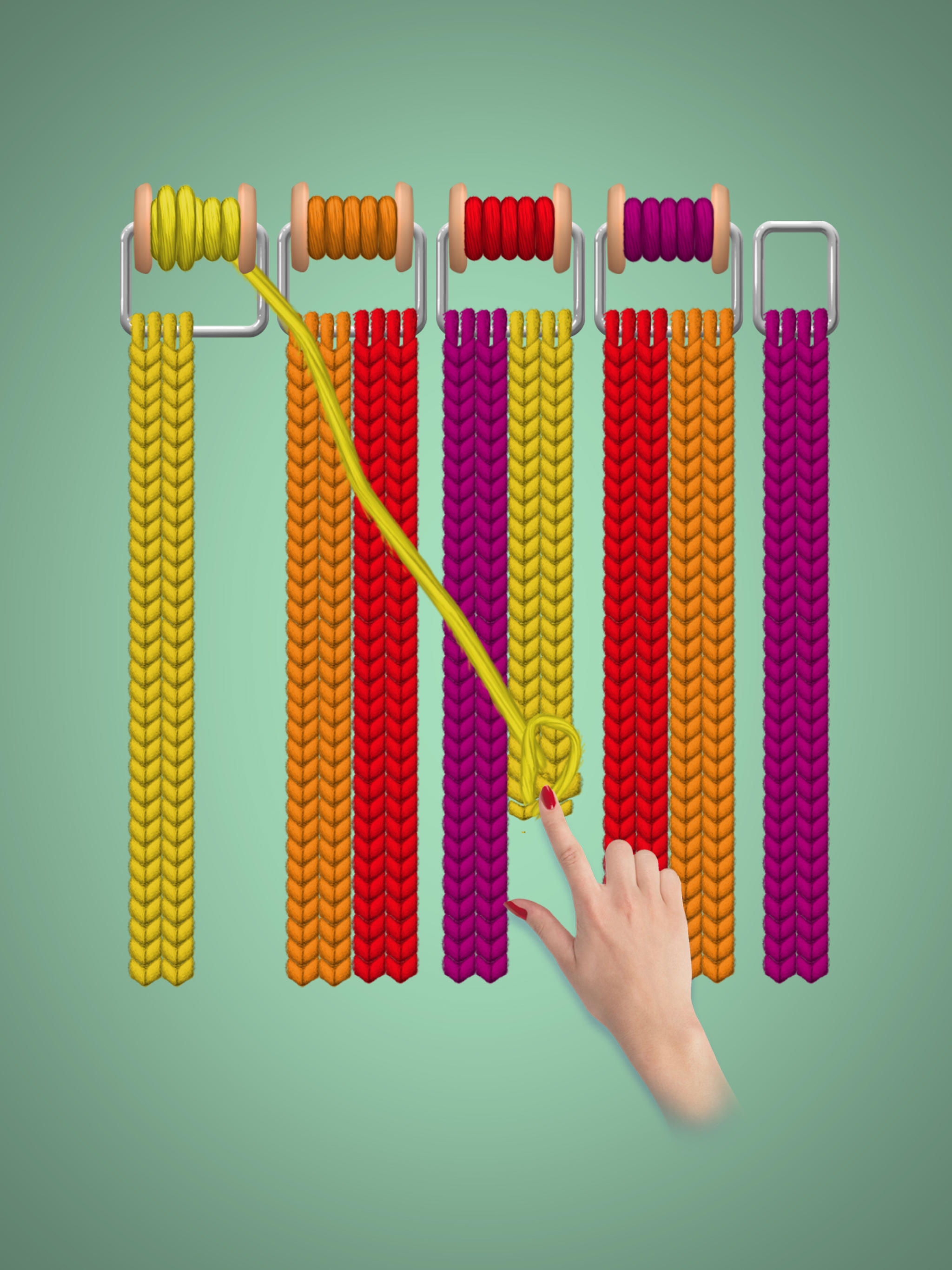 Flock Sort ภาพหน้าจอเกม